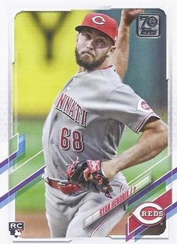 #US37 Ryan Hendrix - Cincinnati Reds - 2021 Topps Update Baseball