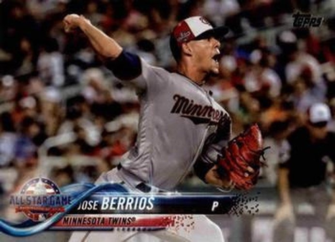 #US38a Jose Berrios - Minnesota Twins - 2018 Topps Update Baseball