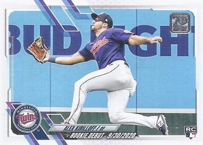 #US41 Alex Kirilloff - Minnesota Twins - 2021 Topps Update Baseball