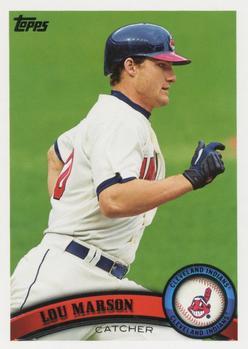 #US41 Lou Marson - Cleveland Indians - 2011 Topps Update Baseball