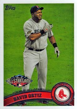 #US42a David Ortiz - Boston Red Sox - 2011 Topps Update Baseball