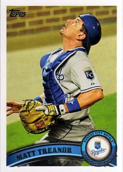 #US44 Matt Treanor - Kansas City Royals - 2011 Topps Update Baseball