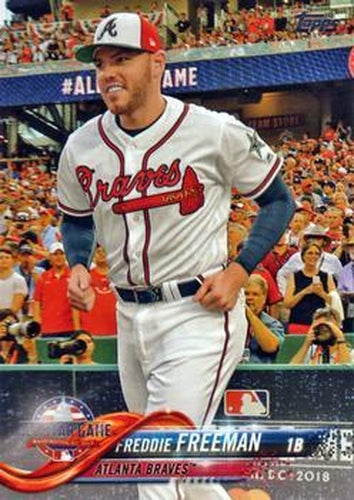 #US44a Freddie Freeman - Atlanta Braves - 2018 Topps Update Baseball