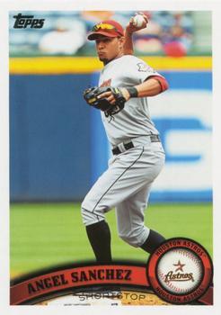#US46 Angel Sanchez - Houston Astros - 2011 Topps Update Baseball