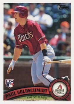 #US47 Paul Goldschmidt - Arizona Diamondbacks - 2011 Topps Update Baseball