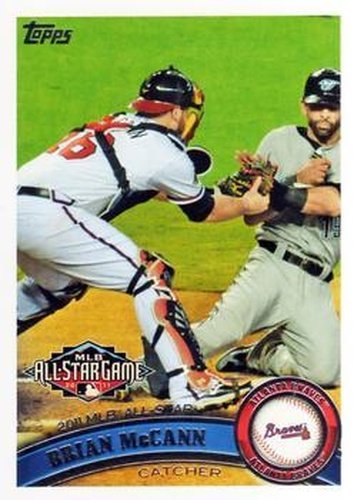 #US4a Brian McCann - Atlanta Braves - 2011 Topps Update Baseball