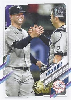 #US52 Corey Kluber - New York Yankees - 2021 Topps Update Baseball