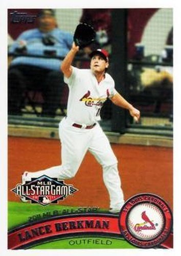 #US52 Lance Berkman - St. Louis Cardinals - 2011 Topps Update Baseball