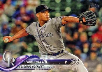#US53 Seung-Hwan Oh - Colorado Rockies - 2018 Topps Update Baseball
