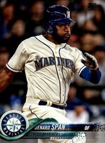 #US54 Denard Span - Seattle Mariners - 2018 Topps Update Baseball