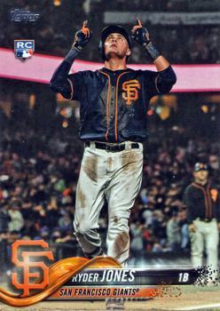 #US57 Ryder Jones - San Francisco Giants - 2018 Topps Update Baseball