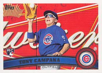 #US57 Tony Campana - Chicago Cubs - 2011 Topps Update Baseball
