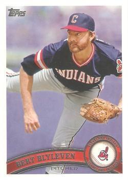 #US58b Bert Blyleven - Cleveland Indians - 2011 Topps Update Baseball