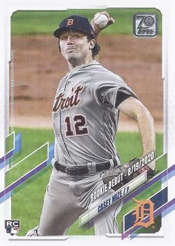 #US63 Casey Mize - Detroit Tigers - 2021 Topps Update Baseball