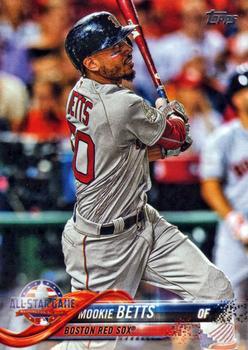 #US64a Mookie Betts - Boston Red Sox - 2018 Topps Update Baseball