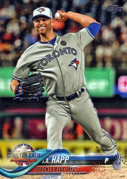 #US66 J.A. Happ - Toronto Blue Jays - 2018 Topps Update Baseball