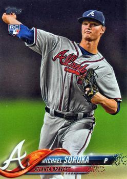 #US68a Michael Soroka - Atlanta Braves - 2018 Topps Update Baseball