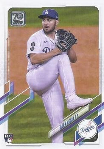 #US70 Alex Vesia - Los Angeles Dodgers - 2021 Topps Update Baseball