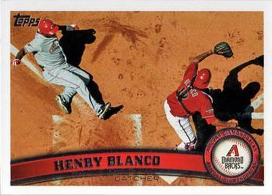 #US74 Henry Blanco - Arizona Diamondbacks - 2011 Topps Update Baseball