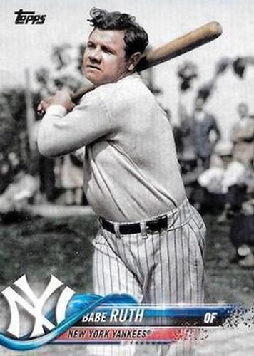 #US7b Babe Ruth - New York Yankees - 2018 Topps Update Baseball