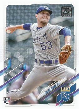 #US81 Tyler Zuber - Kansas City Royals - 2021 Topps Update Baseball