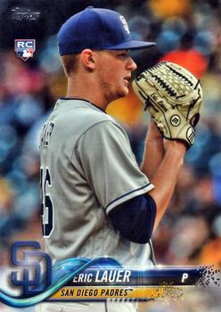 #US82 Eric Lauer - San Diego Padres - 2018 Topps Update Baseball