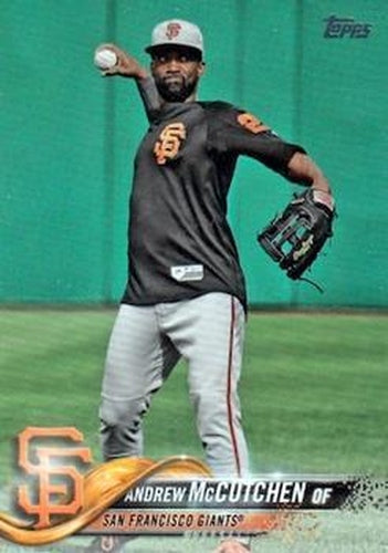 #US83b Andrew McCutchen - San Francisco Giants - 2018 Topps Update Baseball