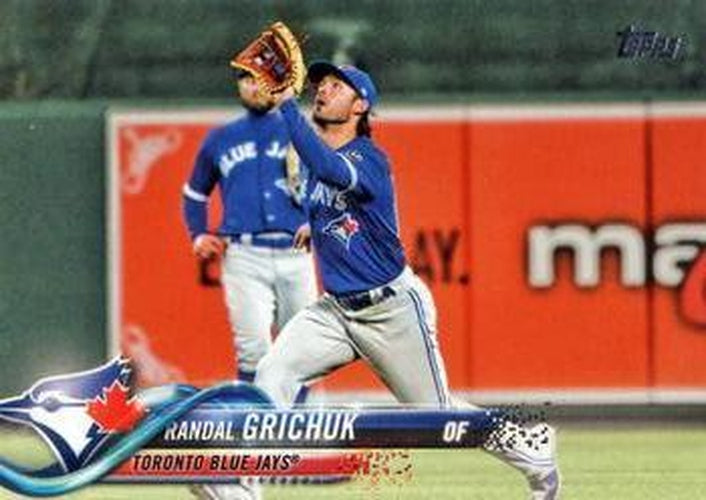 #US86 Randal Grichuk - Toronto Blue Jays - 2018 Topps Update Baseball