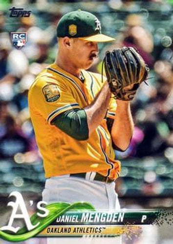 #US88a Daniel Mengden - Oakland Athletics - 2018 Topps Update Baseball