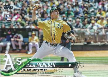 #US88b Daniel Mengden - Oakland Athletics - 2018 Topps Update Baseball