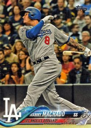 #US8 Manny Machado - Los Angeles Dodgers - 2018 Topps Update Baseball