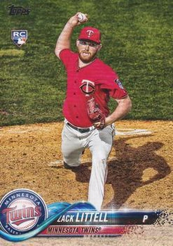 #US91 Zack Littell - Minnesota Twins - 2018 Topps Update Baseball