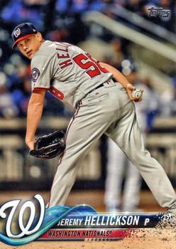 #US92 Jeremy Hellickson - Washington Nationals - 2018 Topps Update Baseball