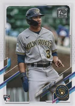 #US93 Corey Ray - Milwaukee Brewers - 2021 Topps Update Baseball