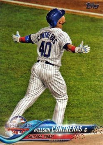 #US94 Willson Contreras - Chicago Cubs - 2018 Topps Update Baseball