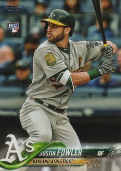 #US95a Dustin Fowler - Oakland Athletics - 2018 Topps Update Baseball