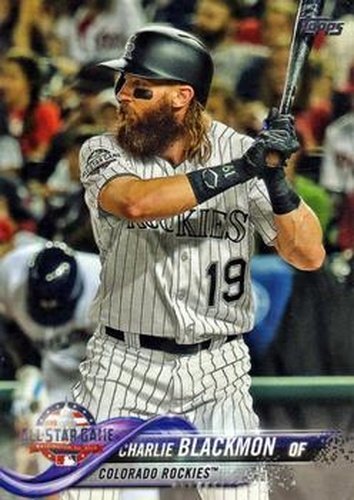 #US97 Charlie Blackmon - Colorado Rockies - 2018 Topps Update Baseball