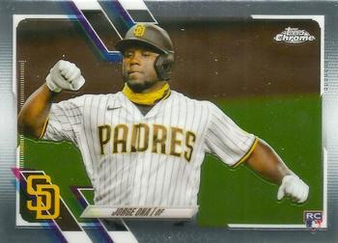 #USC13 Jorge Ona - San Diego Padres - 2021 Topps Chrome Update Baseball