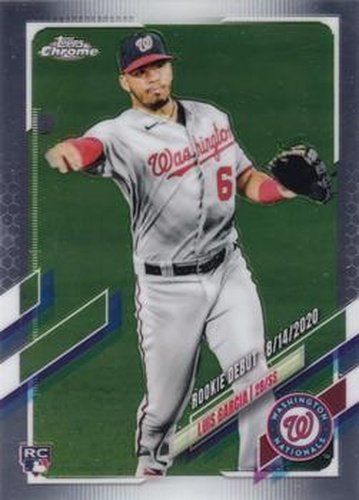 #USC28 Luis Garcia - Washington Nationals - 2021 Topps Chrome Update Baseball