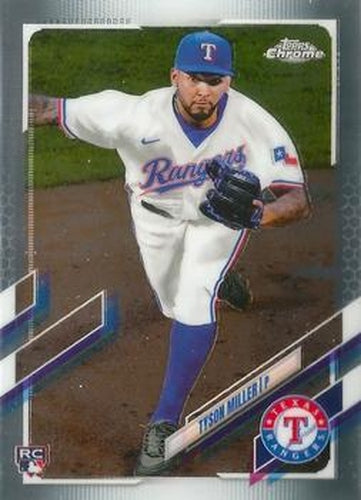 #USC32 Tyson Miller - Texas Rangers - 2021 Topps Chrome Update Baseball