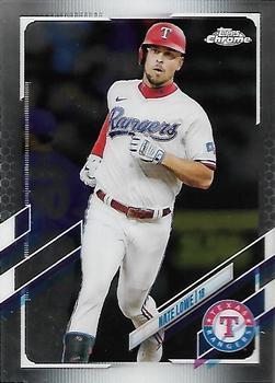 #USC38 Nate Lowe - Texas Rangers - 2021 Topps Chrome Update Baseball