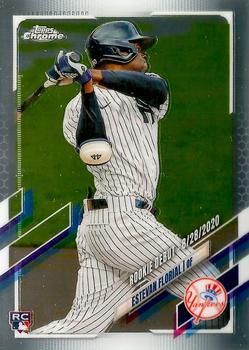 #USC41 Estevan Florial - New York Yankees - 2021 Topps Chrome Update Baseball