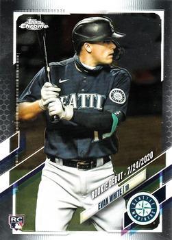 #USC46 Evan White - Seattle Mariners - 2021 Topps Chrome Update Baseball