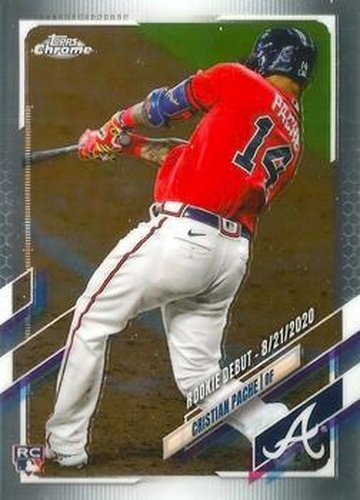 #USC51 Cristian Pache - Atlanta Braves - 2021 Topps Chrome Update Baseball