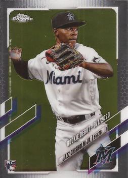 #USC52 Jazz Chisholm Jr. - Miami Marlins - 2021 Topps Chrome Update Baseball