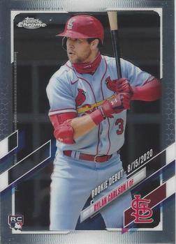#USC54 Dylan Carlson - St. Louis Cardinals - 2021 Topps Chrome Update Baseball
