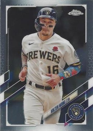 #USC55 Kolten Wong - Milwaukee Brewers - 2021 Topps Chrome Update Baseball