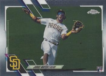#USC58 Jorge Mateo - San Diego Padres - 2021 Topps Chrome Update Baseball