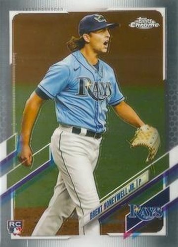 #USC59 Brent Honeywell Jr. - Tampa Bay Rays - 2021 Topps Chrome Update Baseball