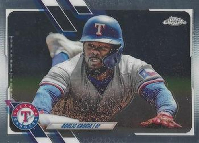 #USC64 Adolis Garcia - Texas Rangers - 2021 Topps Chrome Update Baseball